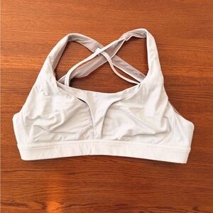 Lululemon Athletica White Sports Bra